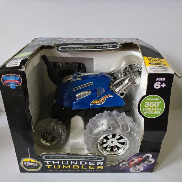 Thunder Tumbler Radio Control 360° Rally Car 2012 Multi-Directional LED Lights & - Picture 8 of 16
